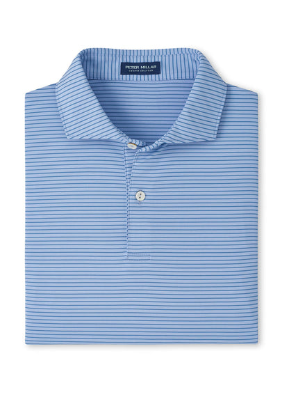 Peter Millar Men's Ballad Performance Jersey Polo SP26 - Faded Scarlet - MD