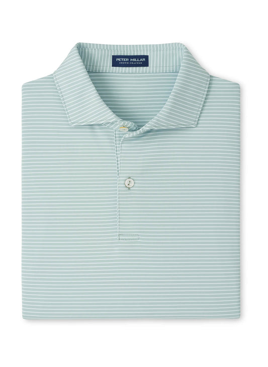 Peter Millar Men's Ballad Performance Jersey Polo SP26 - Faded Scarlet - LG