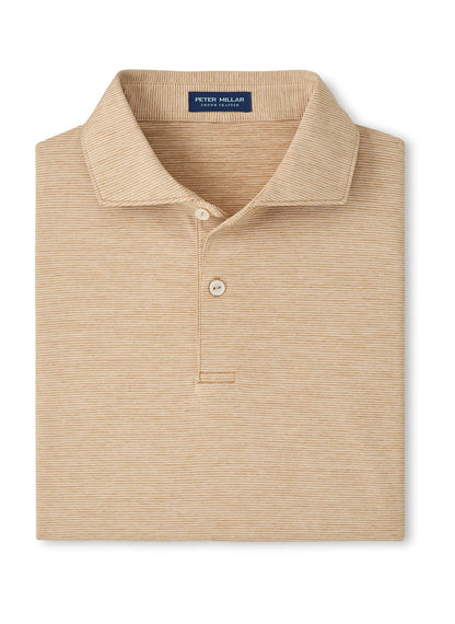 Peter Millar Men's Treble Performance Jersey Polo - Blue Brisk - XXL