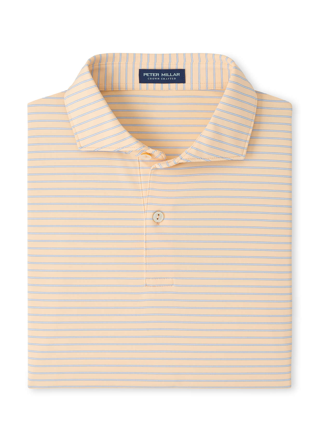 Peter Millar Men's Keynote Performance Jersey Polo - Blue Frost - XL