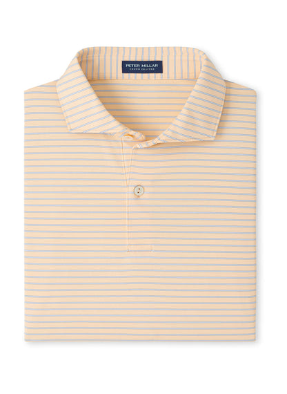 Peter Millar Men's Keynote Performance Jersey Polo - Blue Frost - XL