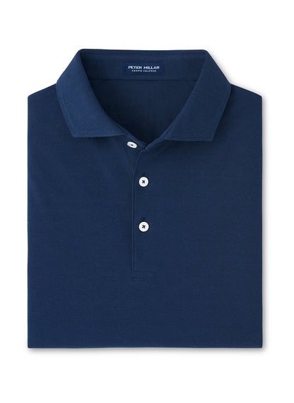 Peter Millar Men's Cool Cotton Polo - Navy - SM