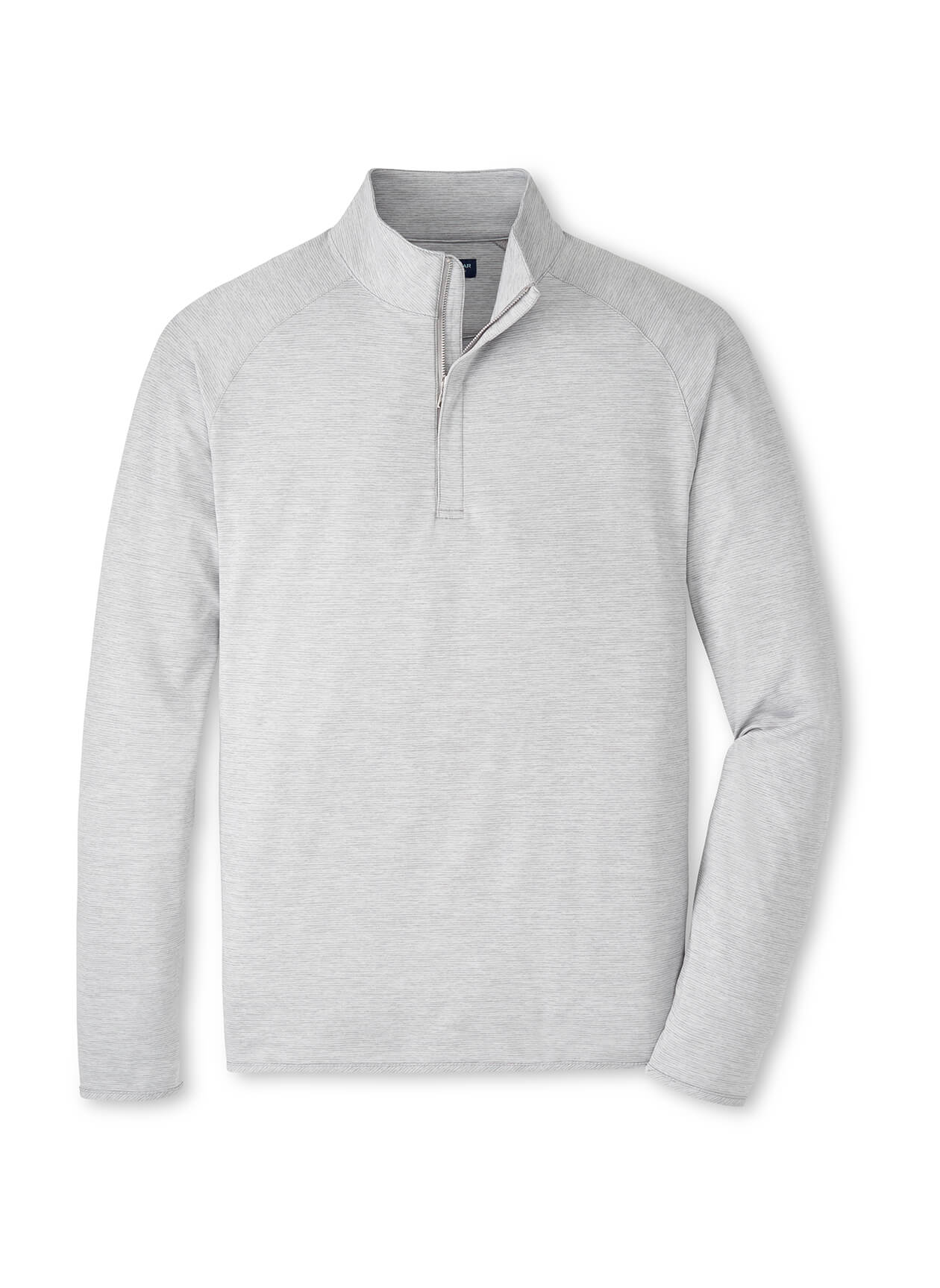 Peter Millar Men's Stealth Stripe Performance Quarter-Zip - Dusk Blue - MD
