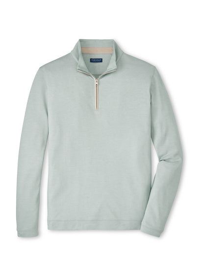 Peter Millar Men's Albatross Cotton-Blend Pique Quarter-Zip (Essential)