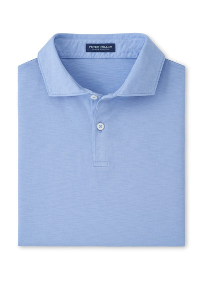 Peter Millar Men's Journeyman Polo SP26 - Iris Mist - SM