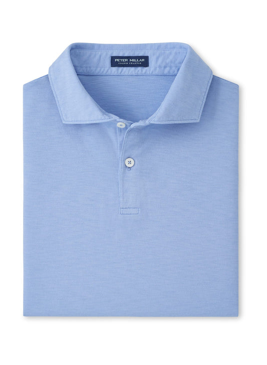 Peter Millar Men's Journeyman Polo SP26 - Iris Mist - SM