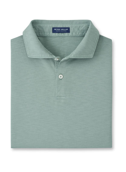 Peter Millar Men's Journeyman Polo SP26 - Iris Mist - XXL