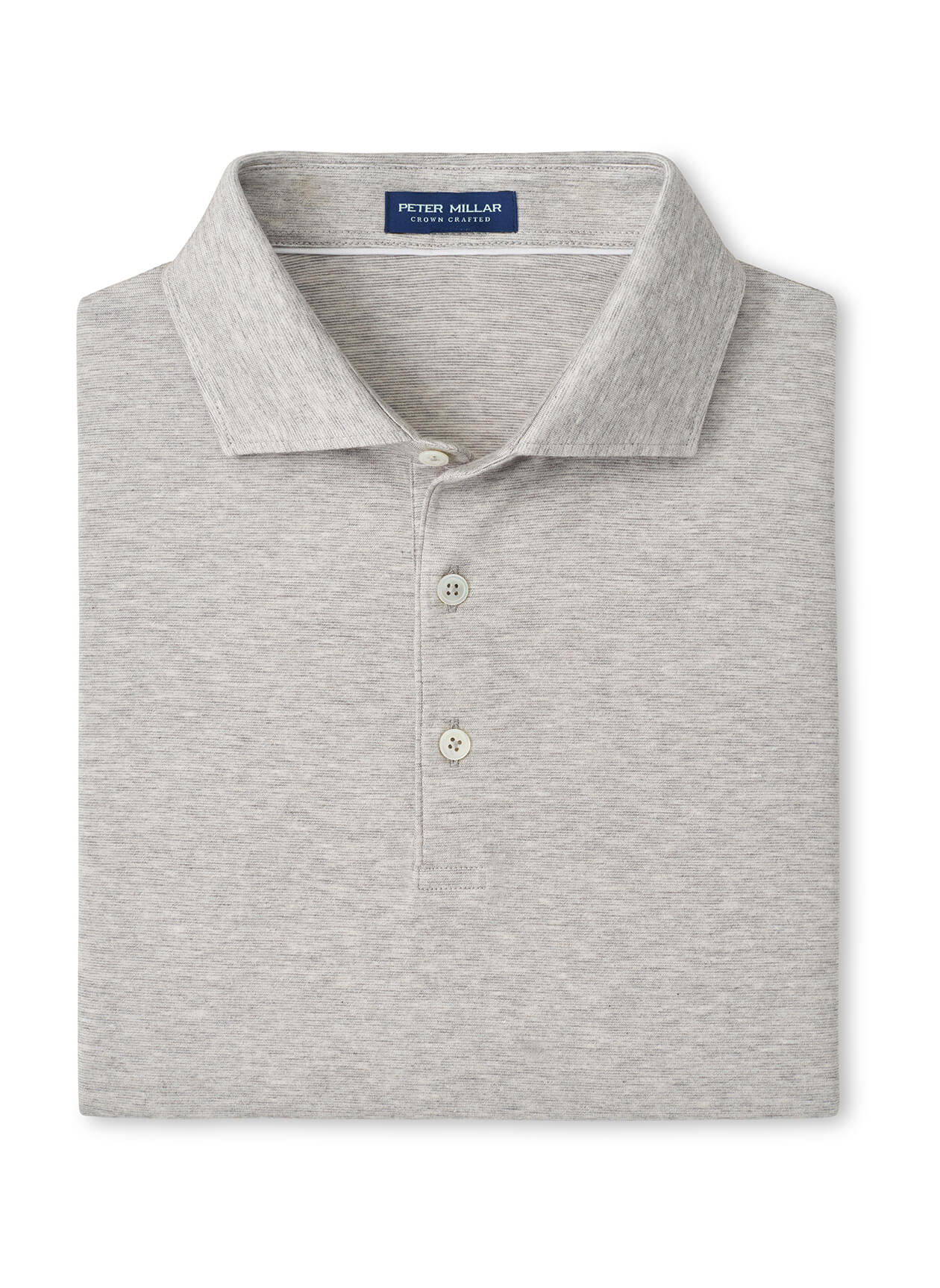 Peter Millar Men's Excursionist Flex Polo SP26 - Gale Grey - SM