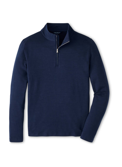 Peter Millar Men's Excursionist Flex Quarter-Zip S26 - Almond - LG