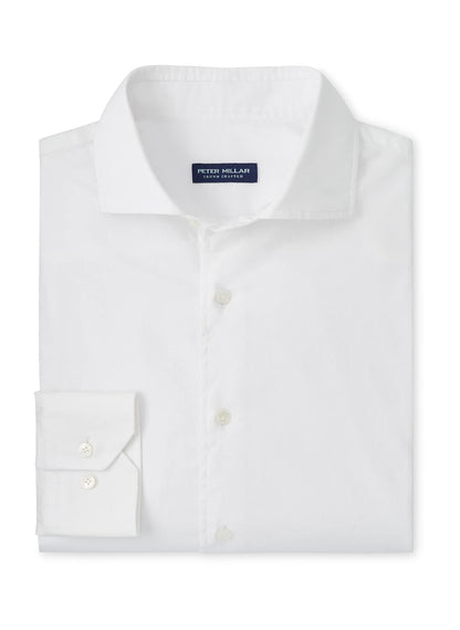 Peter Millar Men's Journeyman Cotton Sport Shirt - Misty Rose - LG