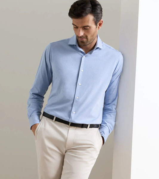 Peter Millar Men's Excursionist Flex Solid Sport Shirt S26