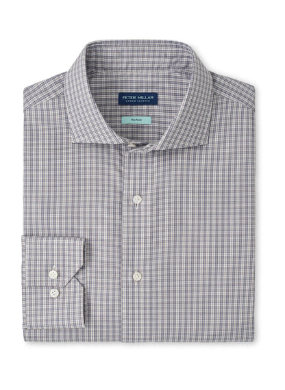 Peter Millar Men's Dante Cotton Sport Shirt - Storm - SM