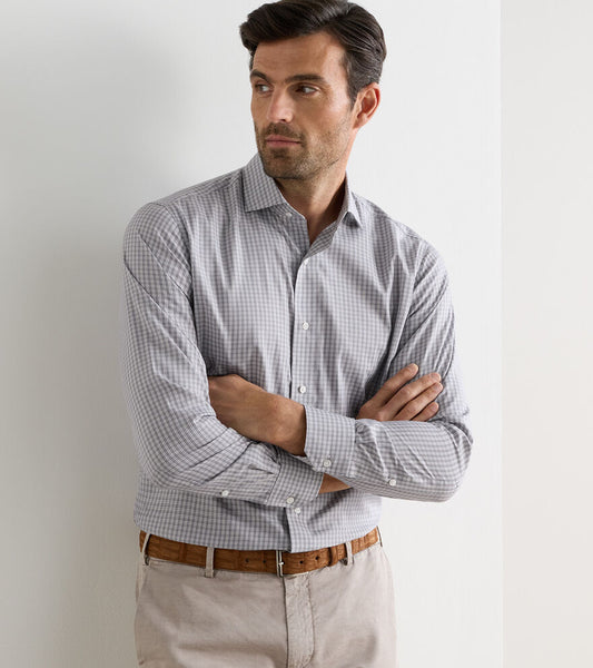 Peter Millar Men's Dante Cotton Sport Shirt