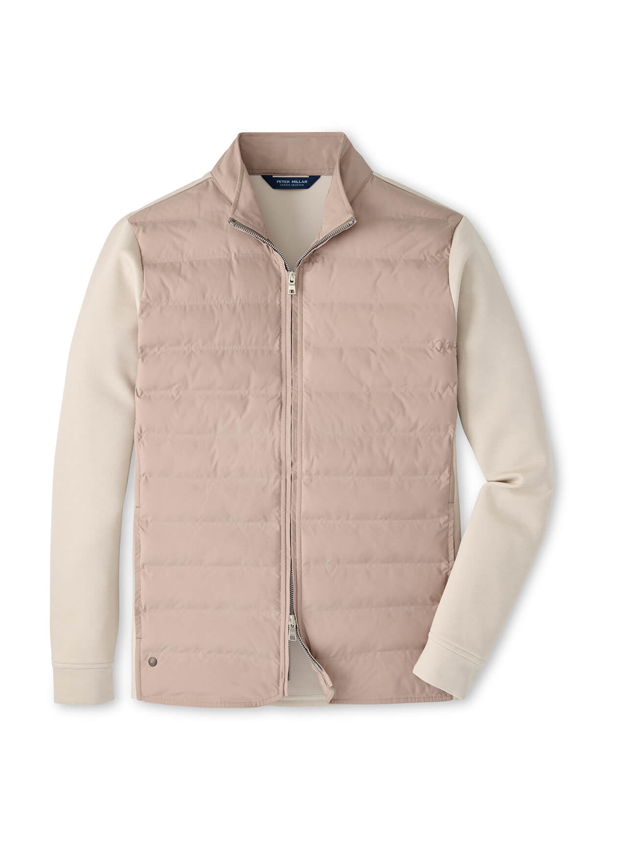 Peter Millar Men's Winsome Hybrid Cardigan SP26 - Biscotti - SM