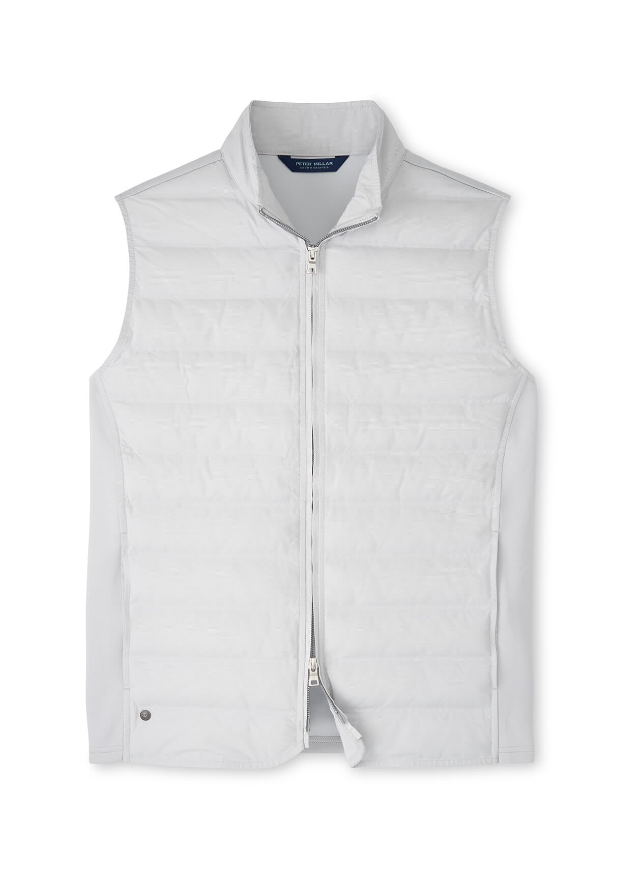 Peter Millar Men's Winsome Hybrid Vest SP26 - British Grey - SM