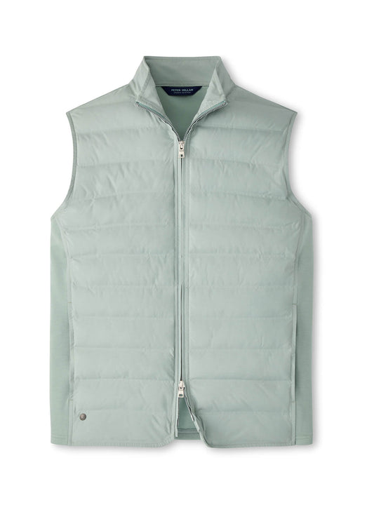 Peter Millar Men's Winsome Hybrid Vest SP26 - British Grey - MD