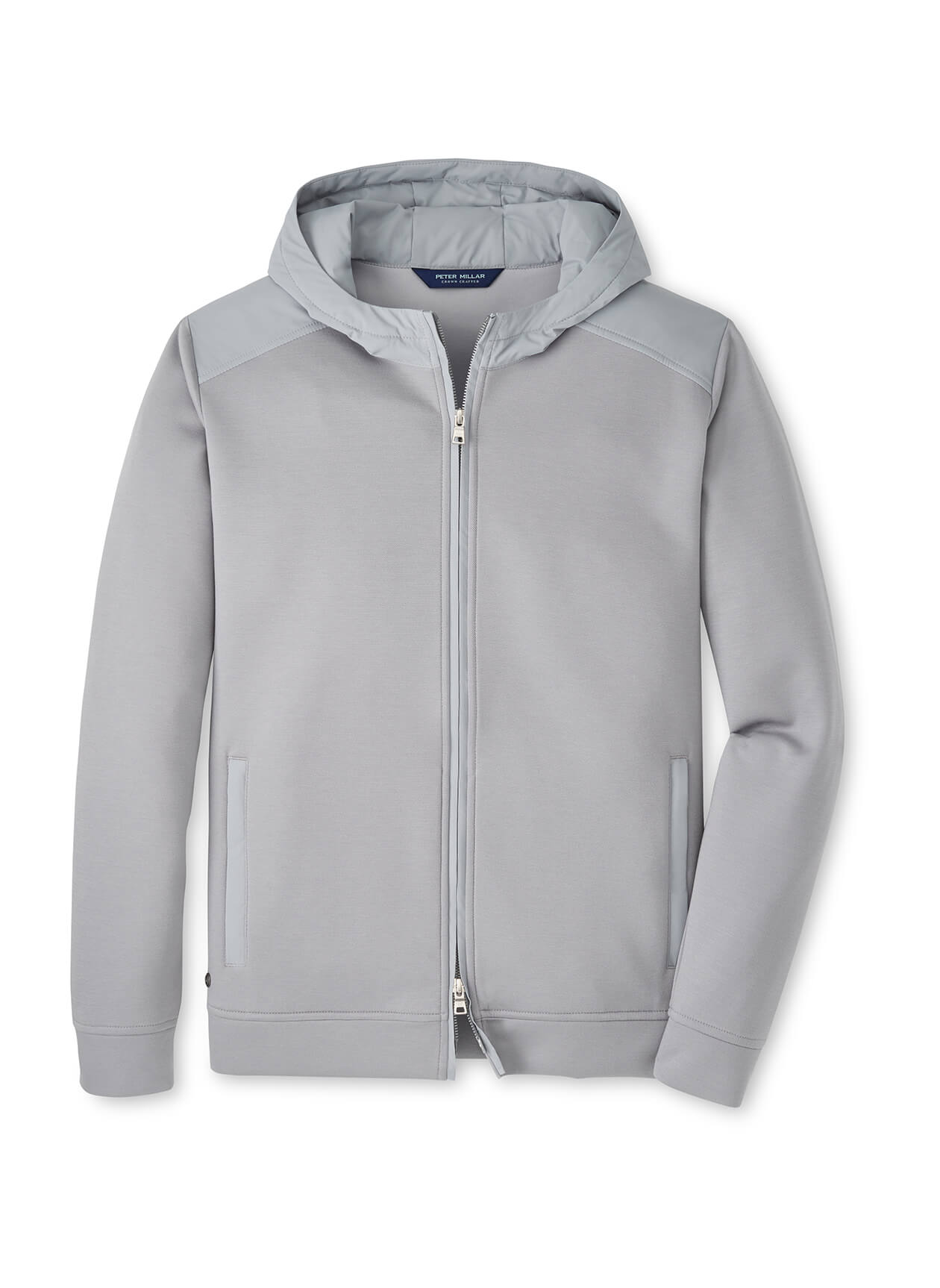 Peter Millar Men's Winsome Hoodie Jacket - Gale Grey - SM