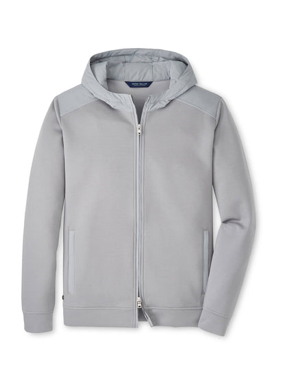 Peter Millar Men's Winsome Hoodie Jacket - Gale Grey - SM