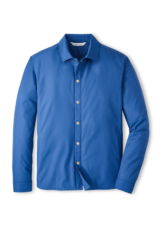 Peter Millar Men's Brighton Shirt Jacket SP26 - Willow - MD