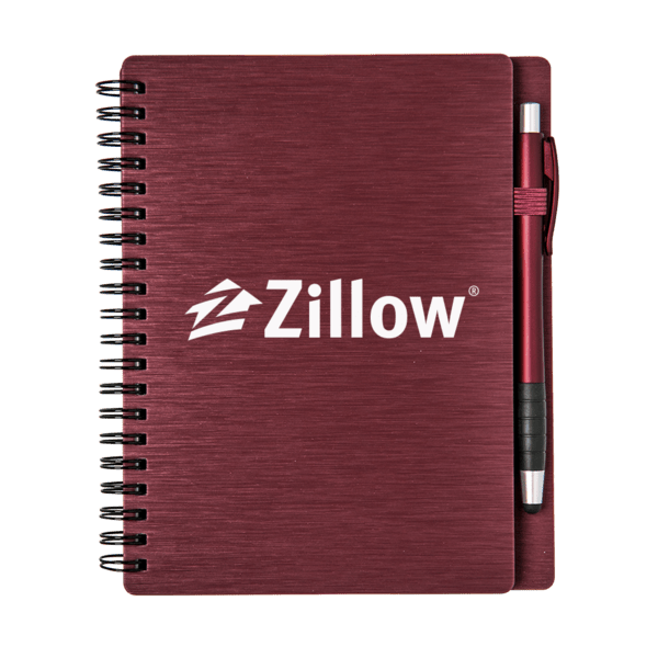 Mercury Notebook Set with Matching Stylus Pen