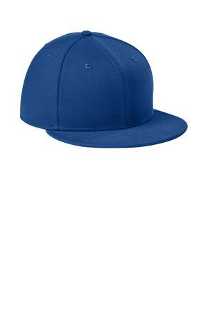 Black New Era Standard Fit Flat Bill Snapback Cap NE4020