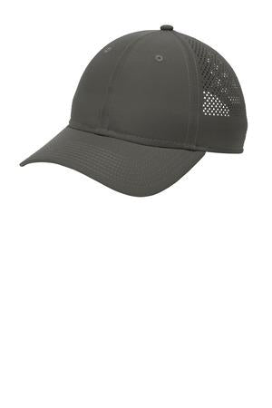 Black New Era Perforated Performance Cap. NE406