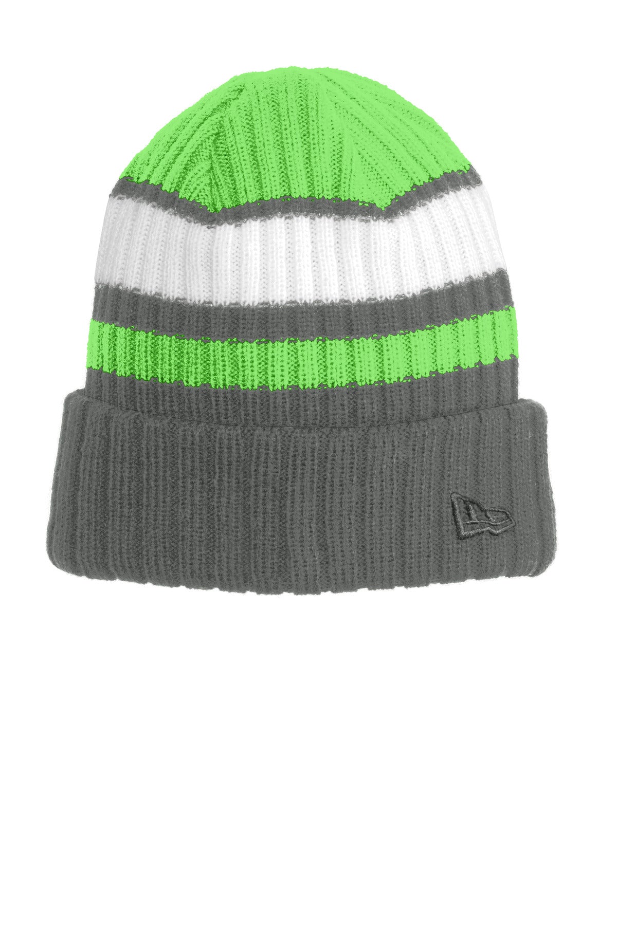 SanMar NE903_cybergreengraphite_flat_front.jpg