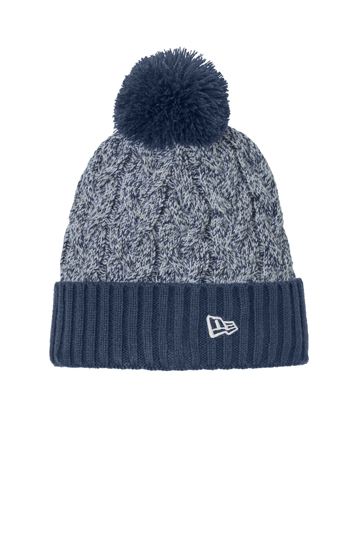 New Era Marled Knit Pom Beanie NE910