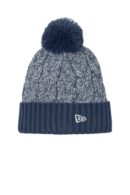 New Era Marled Knit Pom Beanie NE910