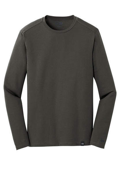 New Era Heritage Blend Long Sleeve Crew Tee. NEA102