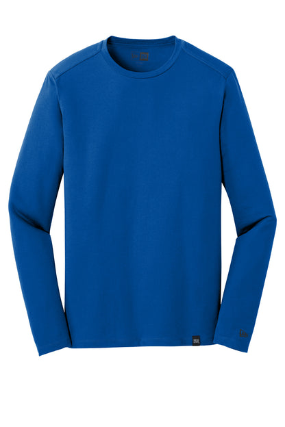 New Era Heritage Blend Long Sleeve Crew Tee. NEA102