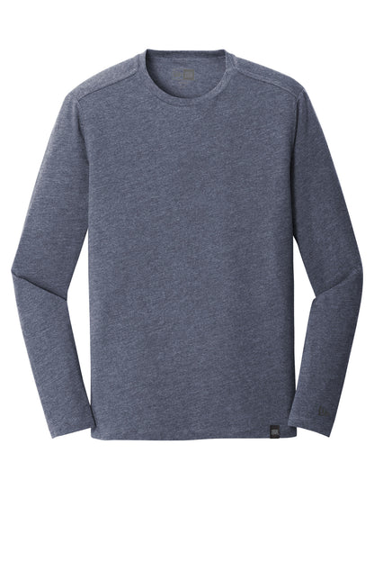 New Era Heritage Blend Long Sleeve Crew Tee. NEA102
