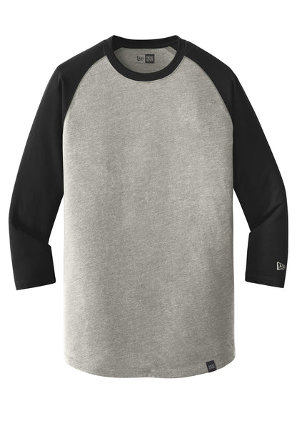 New Era Heritage Blend 3/4-Sleeve Baseball Raglan Tee. NEA104