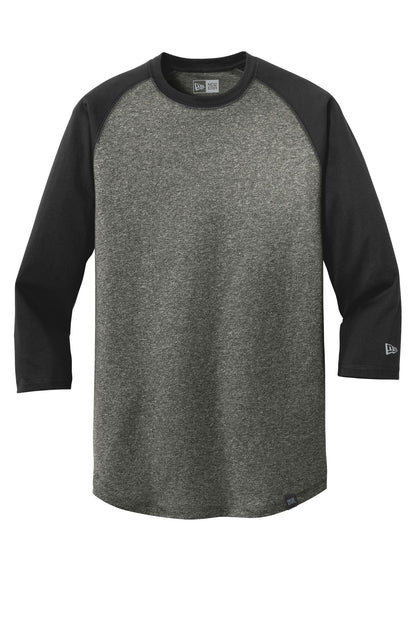 New Era Heritage Blend 3/4-Sleeve Baseball Raglan Tee. NEA104