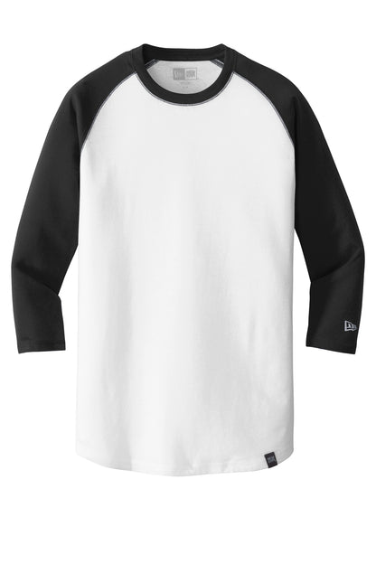 New Era Heritage Blend 3/4-Sleeve Baseball Raglan Tee. NEA104