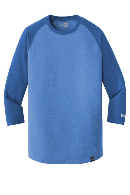 New Era Heritage Blend 3/4-Sleeve Baseball Raglan Tee. NEA104