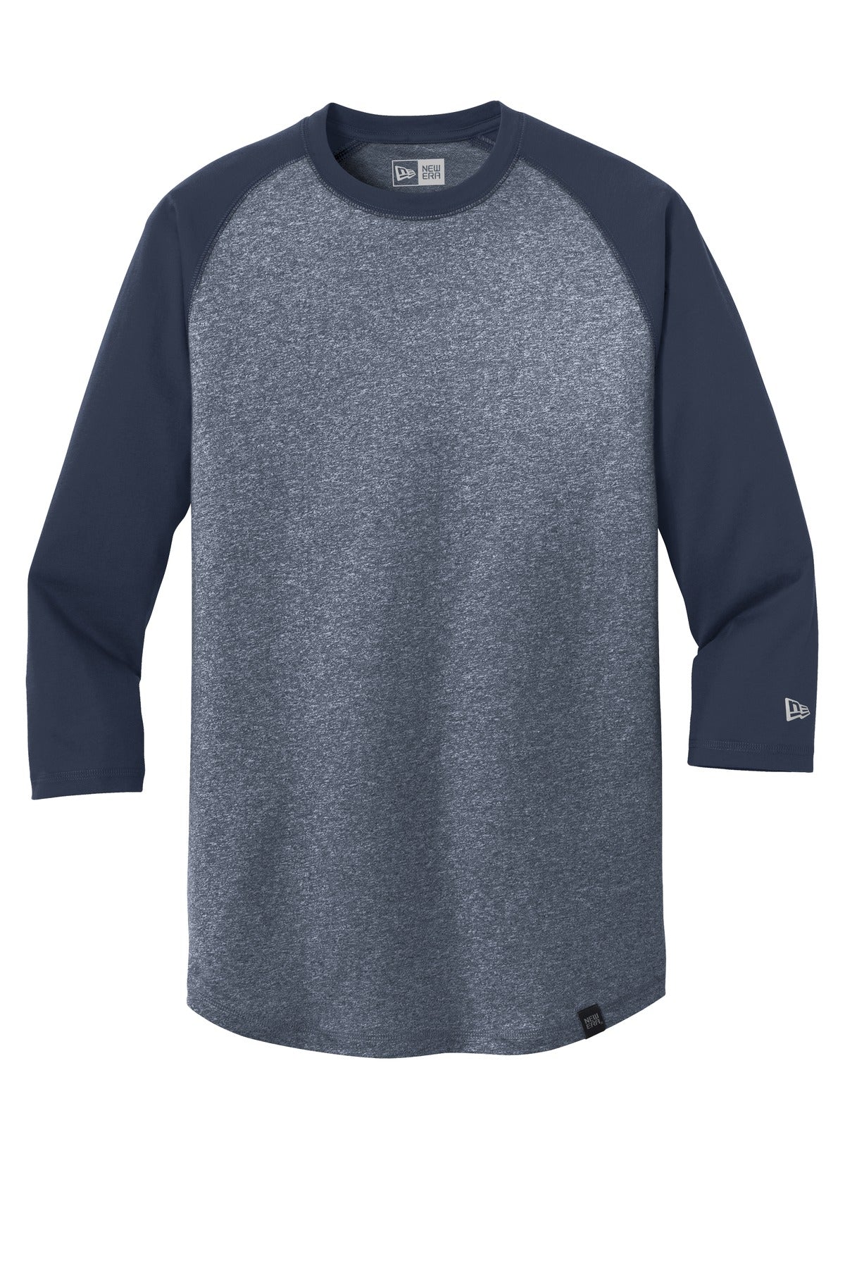 New Era Heritage Blend 3/4-Sleeve Baseball Raglan Tee. NEA104