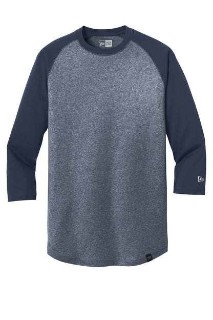 New Era Heritage Blend 3/4-Sleeve Baseball Raglan Tee. NEA104