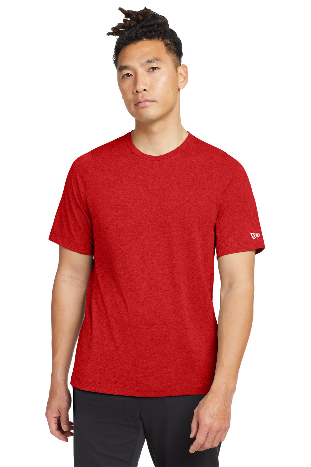 SanMar NEA200_scarlet_model_front.jpg