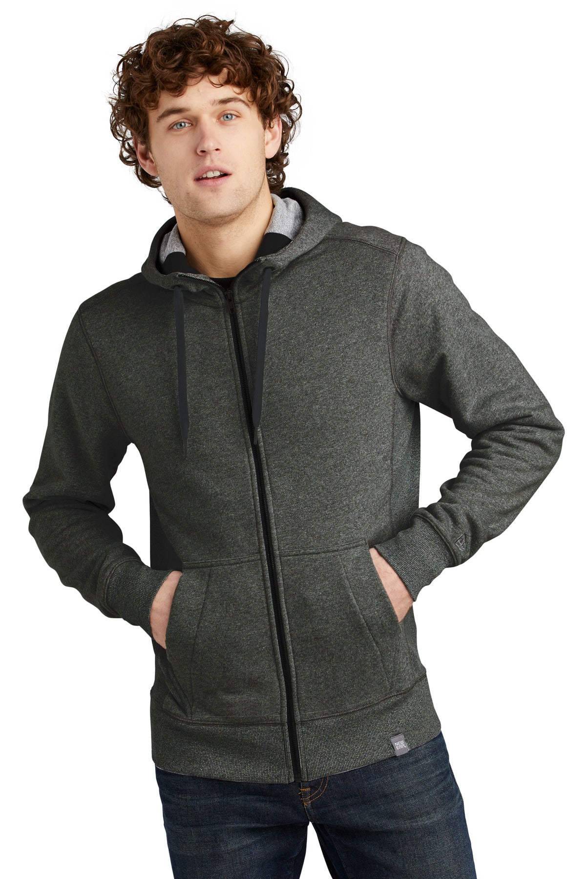 SanMar NEA502_blacktwist_model_front.jpg