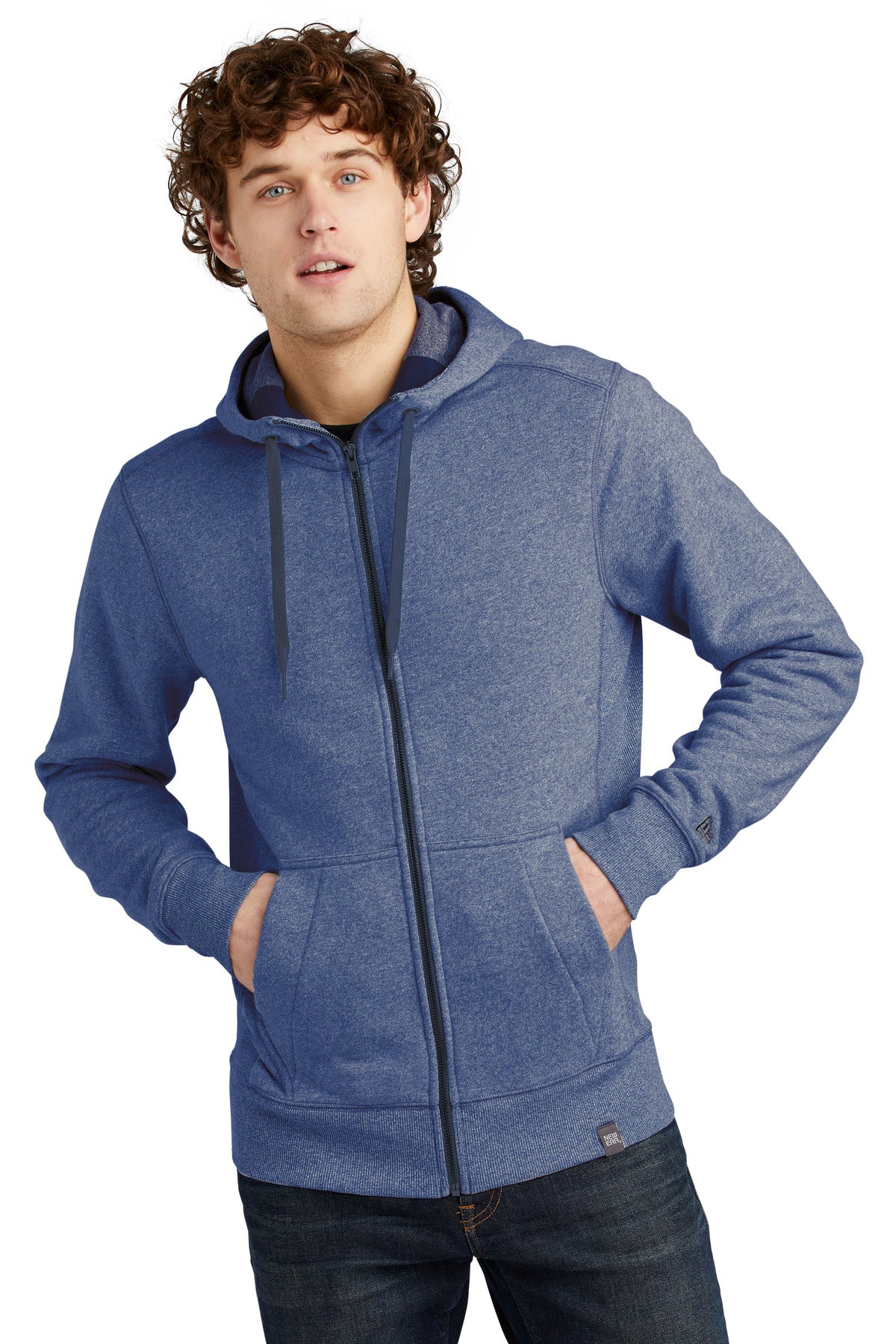 SanMar NEA502_darkroyaltwist_model_front.jpg