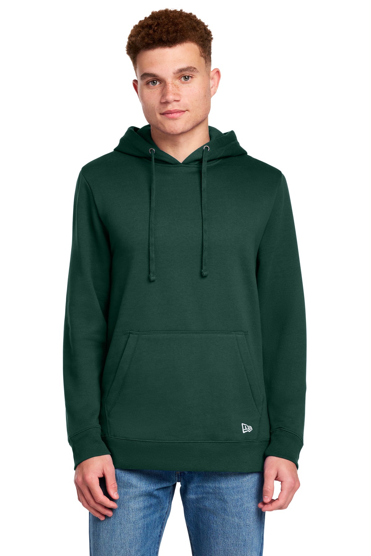 SanMar NEA550_darkgreen_model_front.jpg