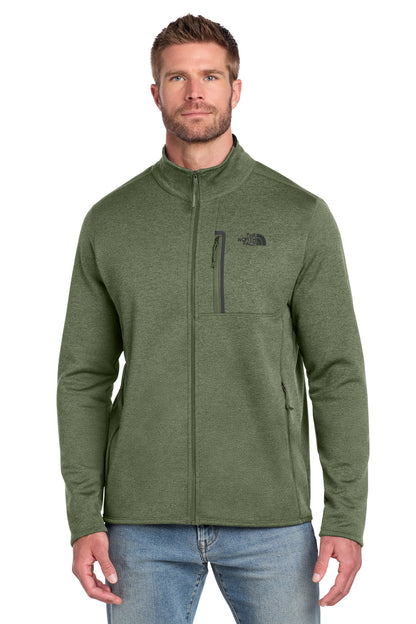 SanMar NF0A7V64_fourleafcloverheather_model_front.jpg