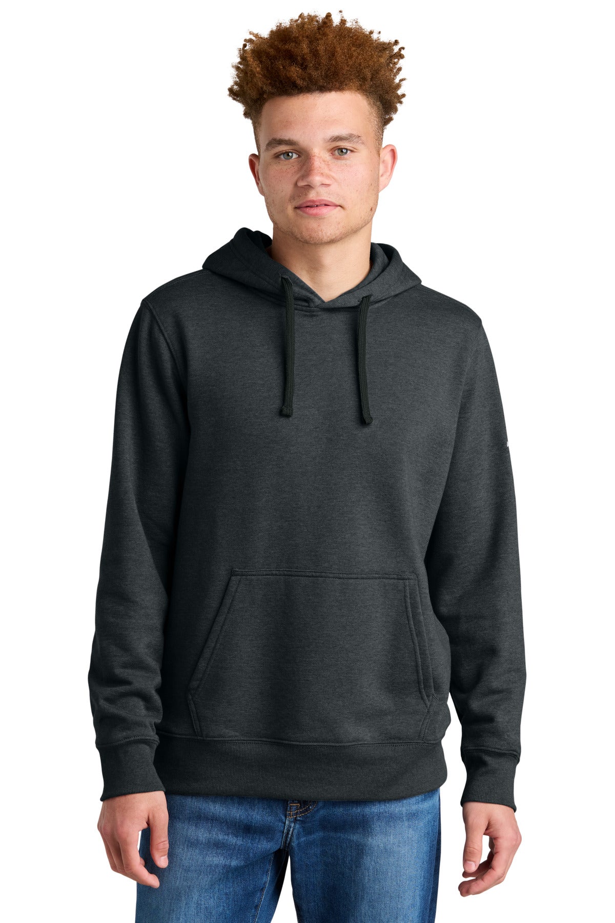 SanMar NF0A8AU0_tnfblackheather_model_front.jpg