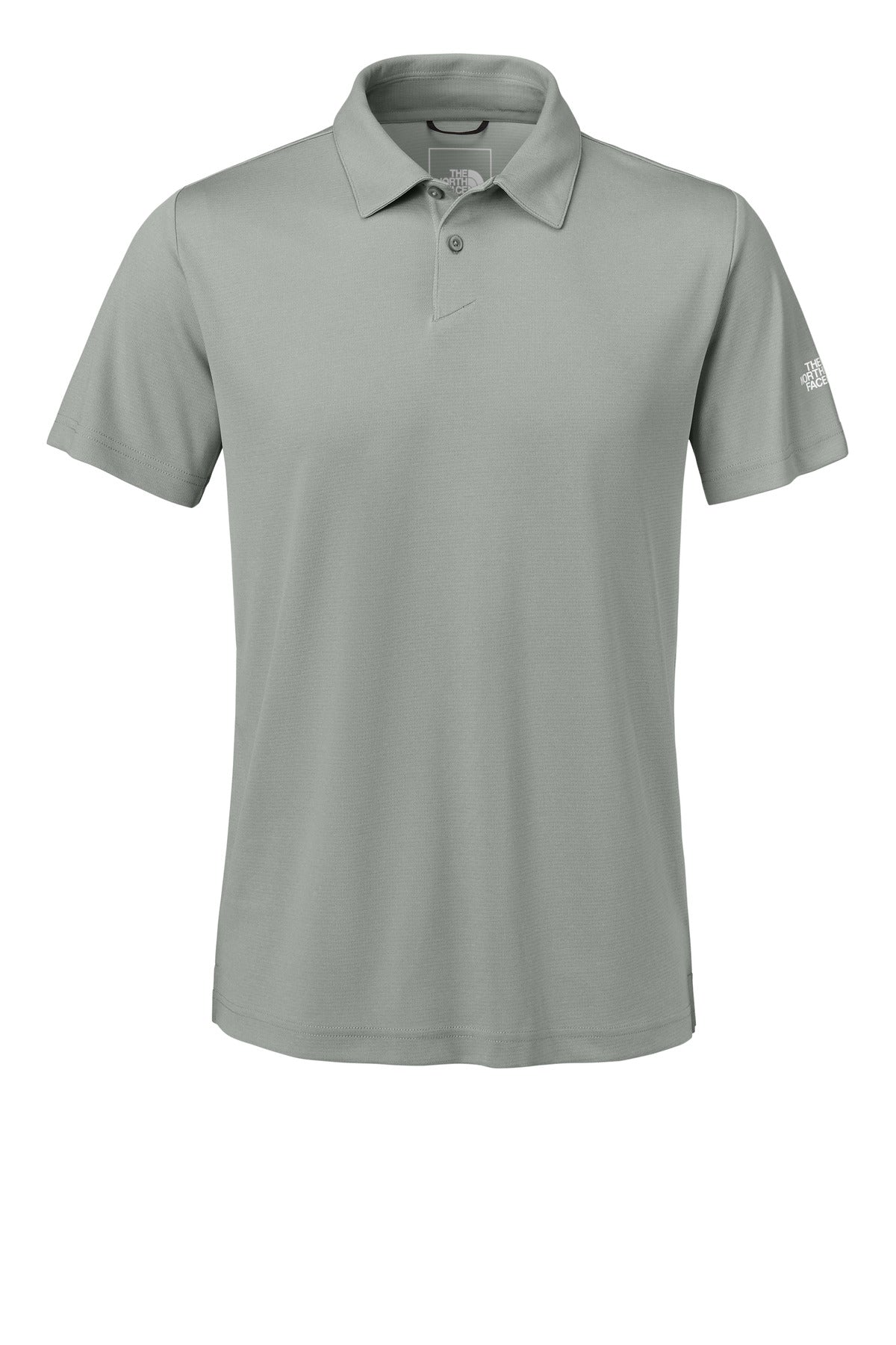 Front View of MeldGreyHt The North Face Ambition Polo NF0A8ENM  - S