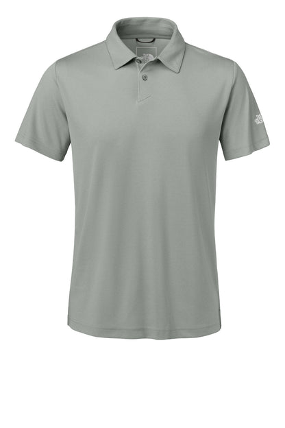 Front View of MeldGreyHt The North Face Ambition Polo NF0A8ENM  - S