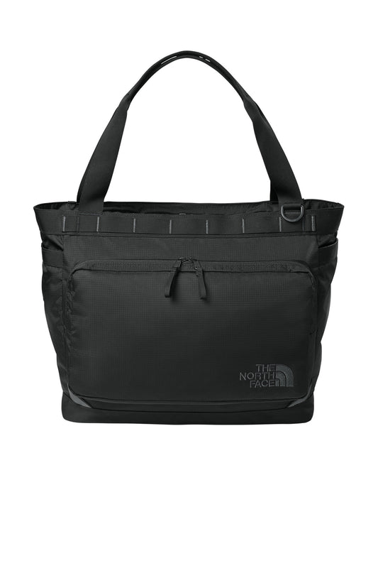 Front View of TNFBlack The North Face 25L Travel Tote NF0A8EZN