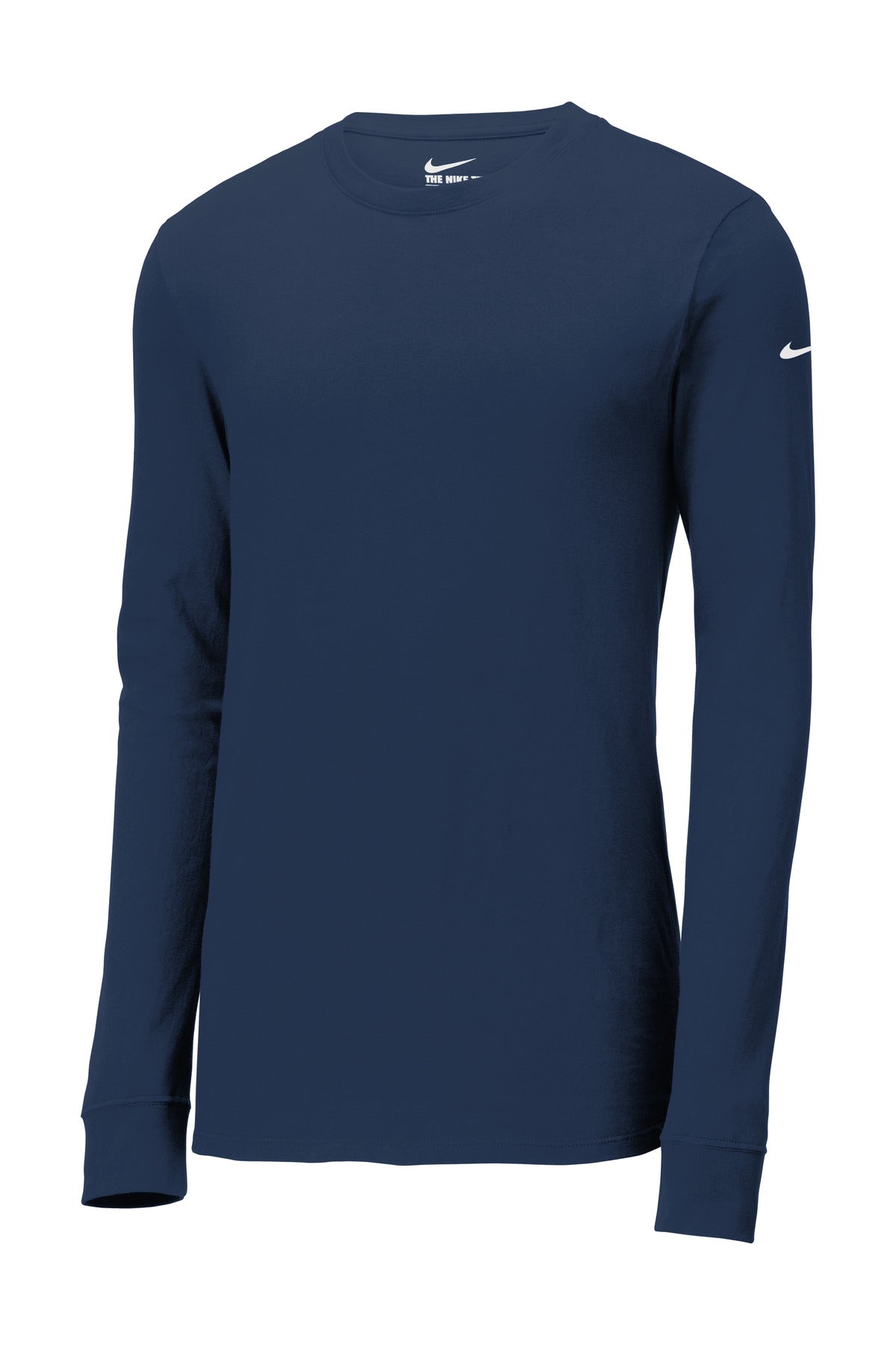 Nike Dri-FIT Cotton/Poly Long Sleeve Tee. NKBQ5230