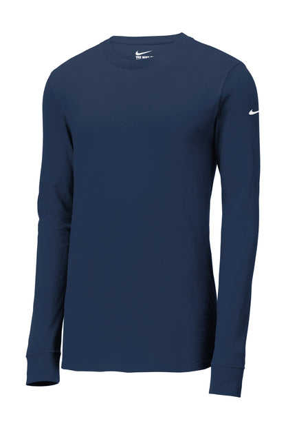 Nike Dri-FIT Cotton/Poly Long Sleeve Tee. NKBQ5230