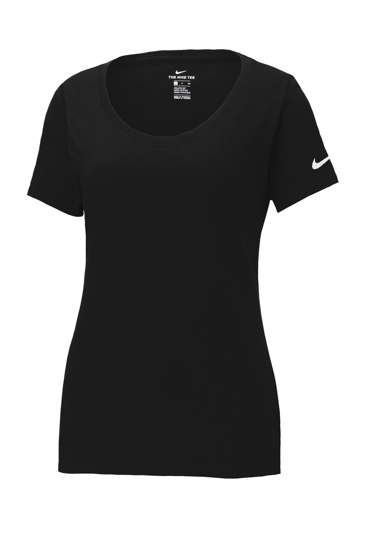 Nike Women's Dri-FIT Cotton/Poly Scoop Neck Tee. NKBQ5234